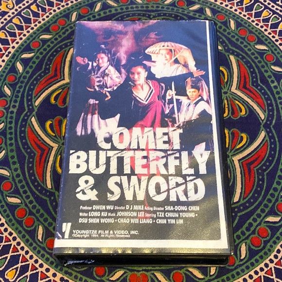 Rare Kung-Fu movie Comet, Butterfly, & Sword VHS. - Picture 3 of 16
